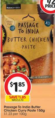 Passage To India Butter Chicken Curry Paste 150g