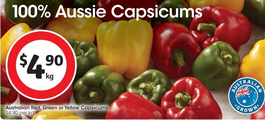 100% Aussie Capsicums