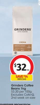 Grinders Coffee Beans 1kg
