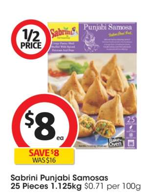 Sabrini Punjabi Samosas