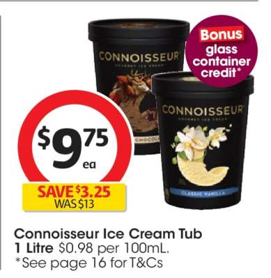 Connoisseur Ice Cream Tub