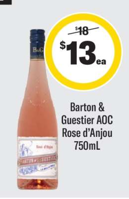Barton & Guestier AOC Rose d’Anjou 750mL