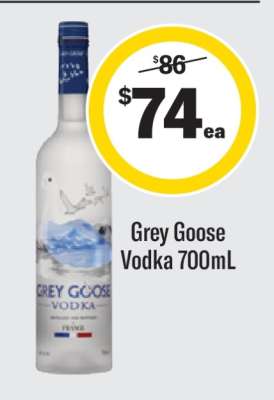 Grey Goose Vodka 700mL