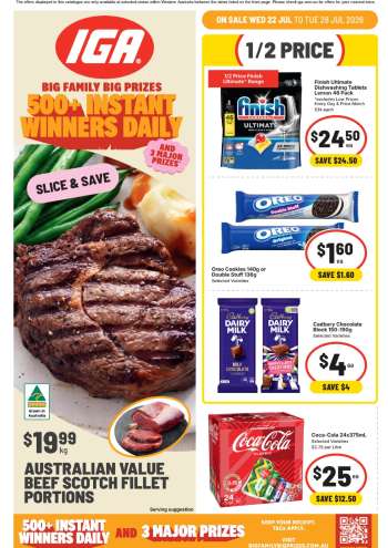 IGA Catalogue - 22 Jul 2026 - 28 Jul 2026.