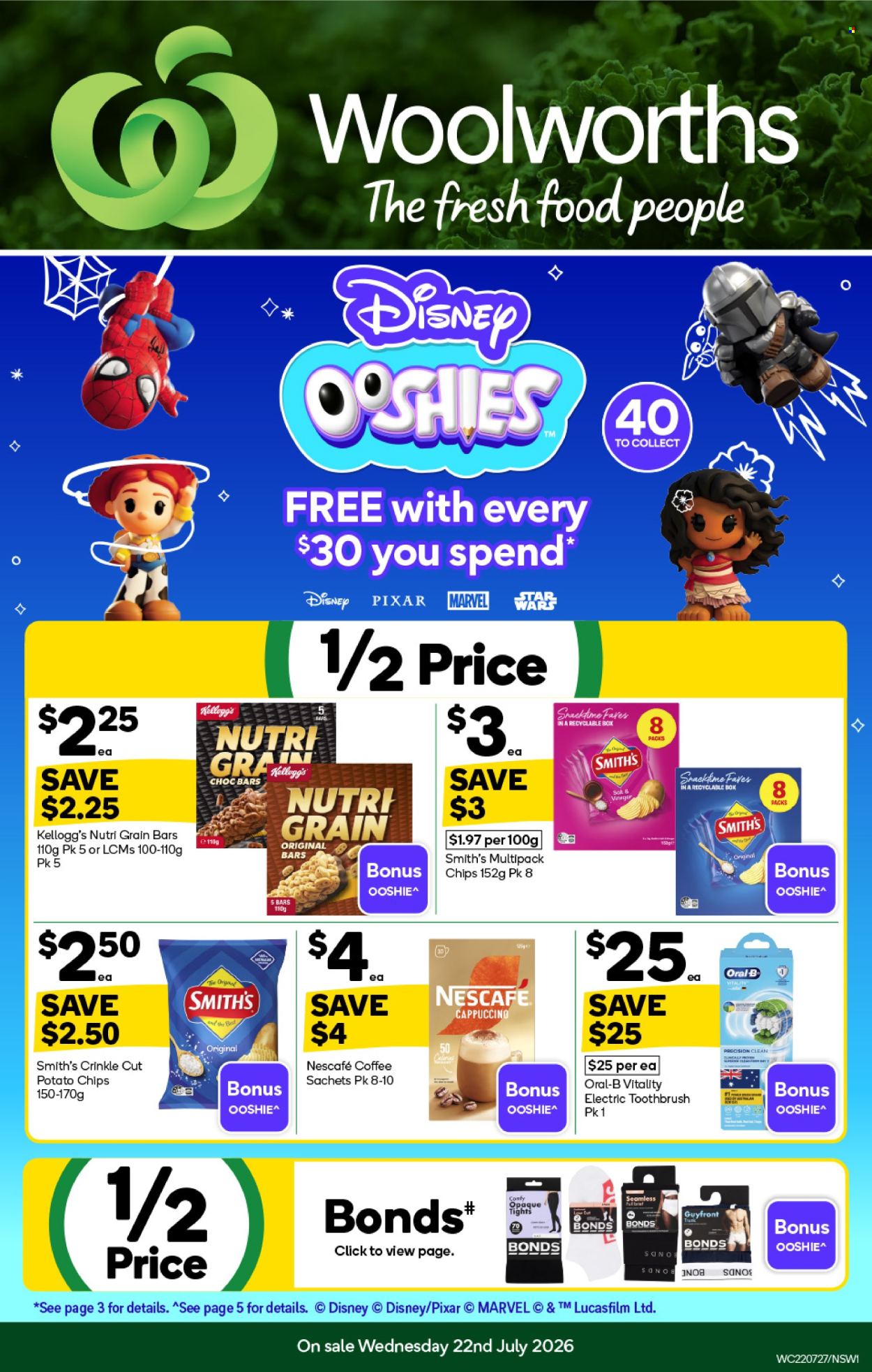 Woolworths catalogue - 22 Jul 2026 - 28 Jul 2026. Page 1
