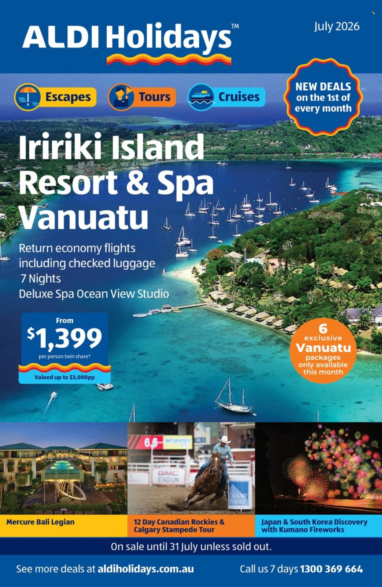 ALDI catalogue - 1 Jul 2026 - 31 Jul 2026. Page 1