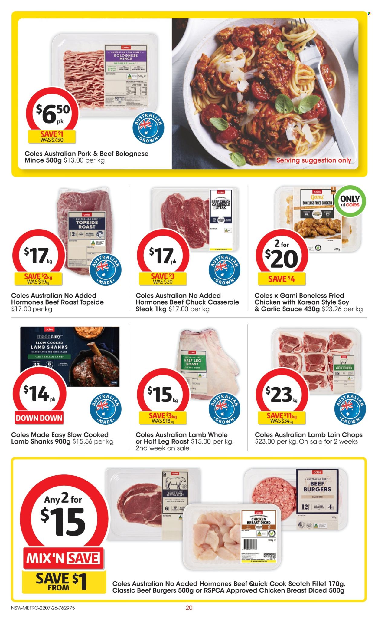 Coles catalogue - 22 Jul 2026 - 28 Jul 2026. Page 20