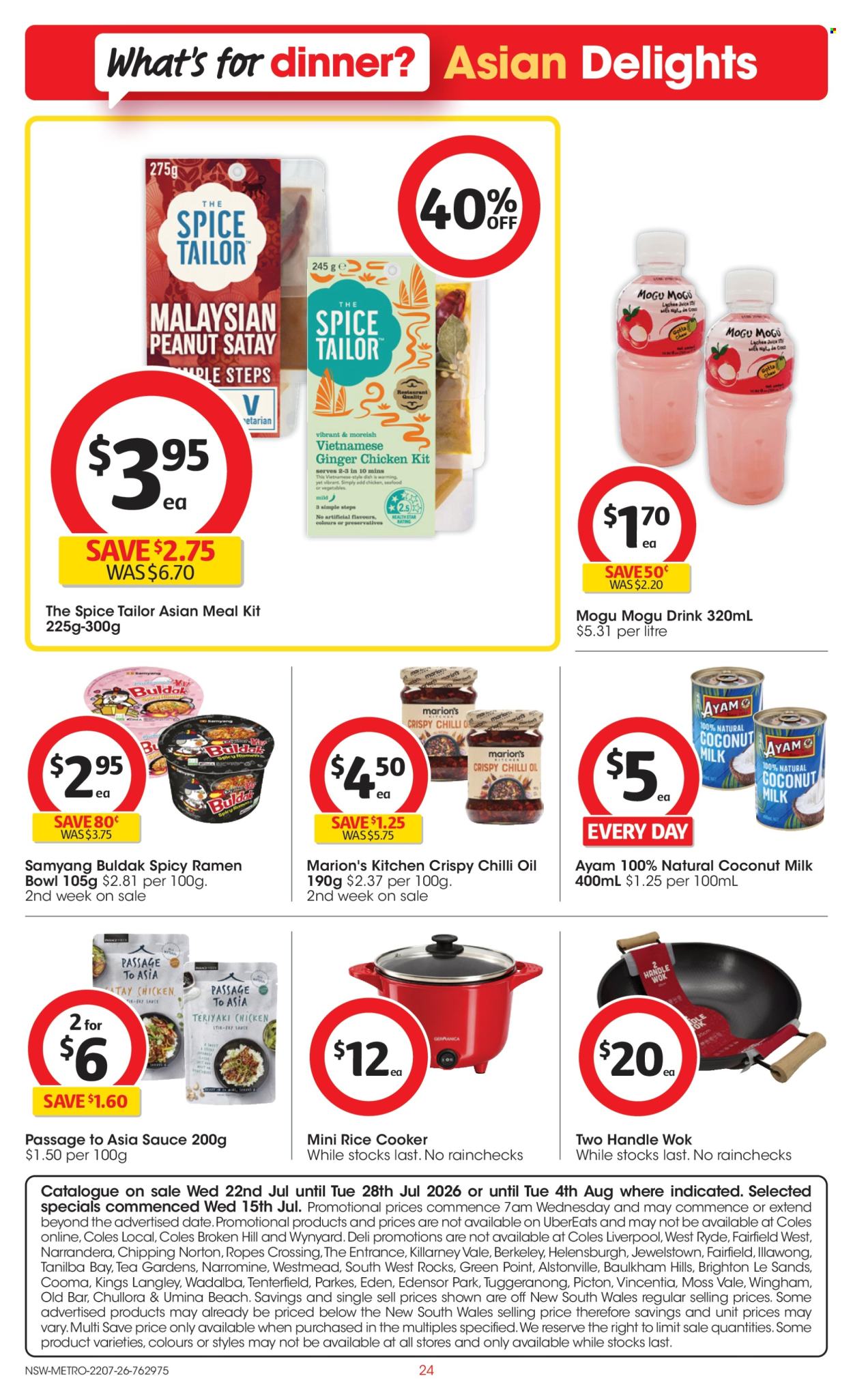Coles catalogue - 22 Jul 2026 - 28 Jul 2026. Page 24