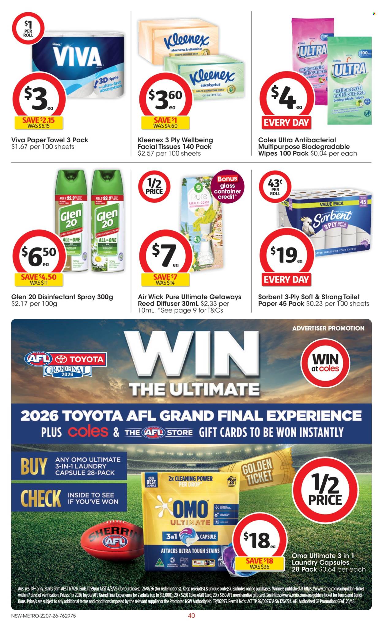 Coles catalogue - 22 Jul 2026 - 28 Jul 2026. Page 40
