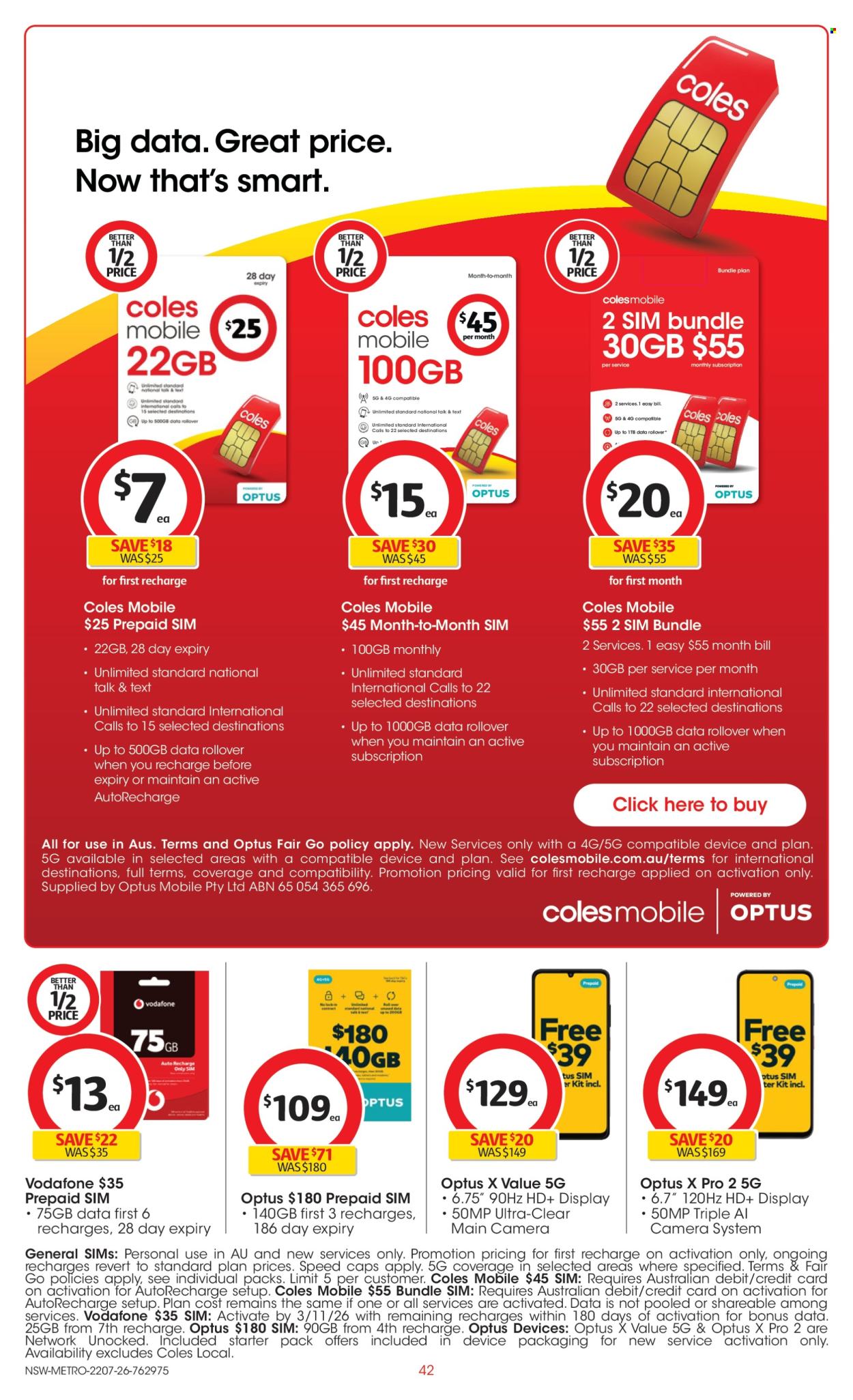 Coles catalogue - 22 Jul 2026 - 28 Jul 2026. Page 42