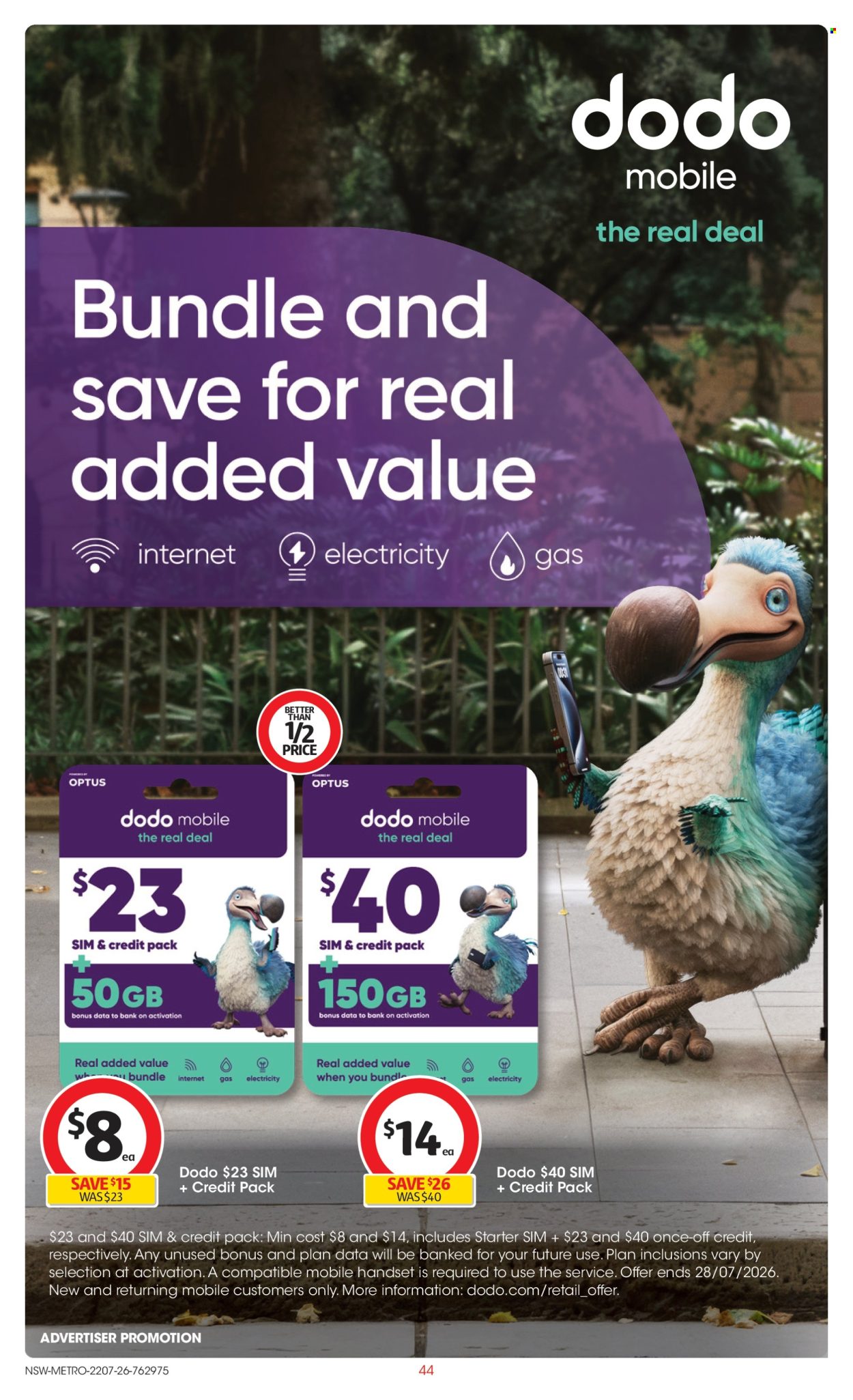 Coles catalogue - 22 Jul 2026 - 28 Jul 2026. Page 44