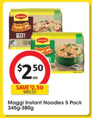 Maggi Instant Noodles 5 Pack