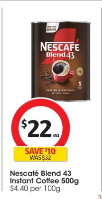 Nescafé Blend 43 Instant Coffee 500g