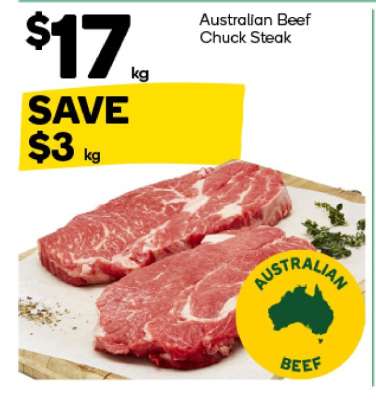 Australian Beef Chuck Steak