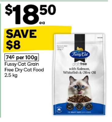 Fussy Cat Grain Free Dry Cat Food 2.5 kg