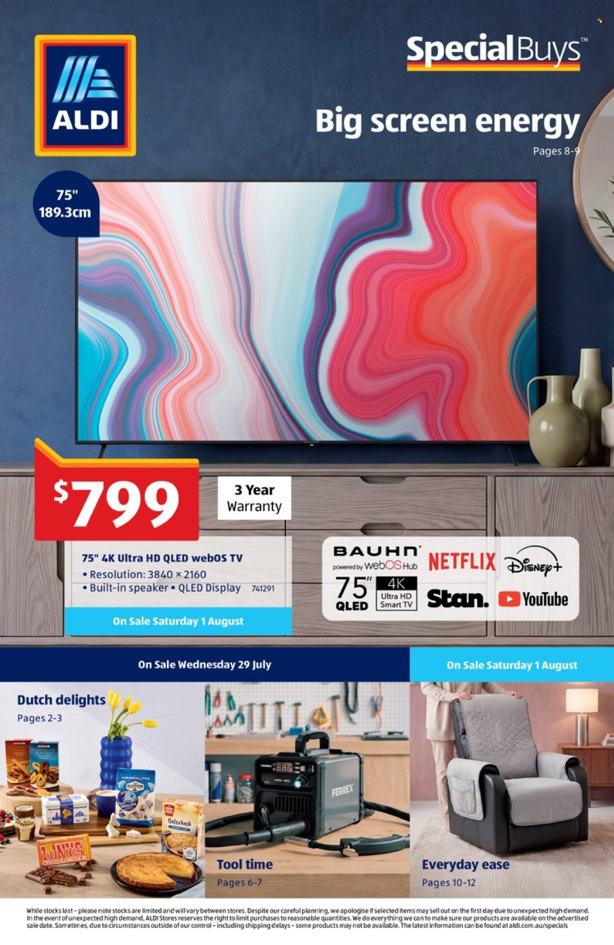 ALDI catalogue - 29 Jul 2026 - 4 Aug 2026. Page 1
