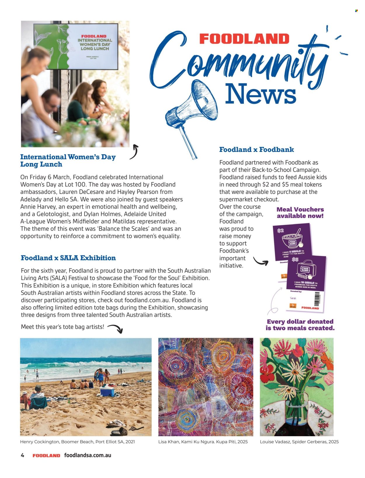 Foodland catalogue. Page 4