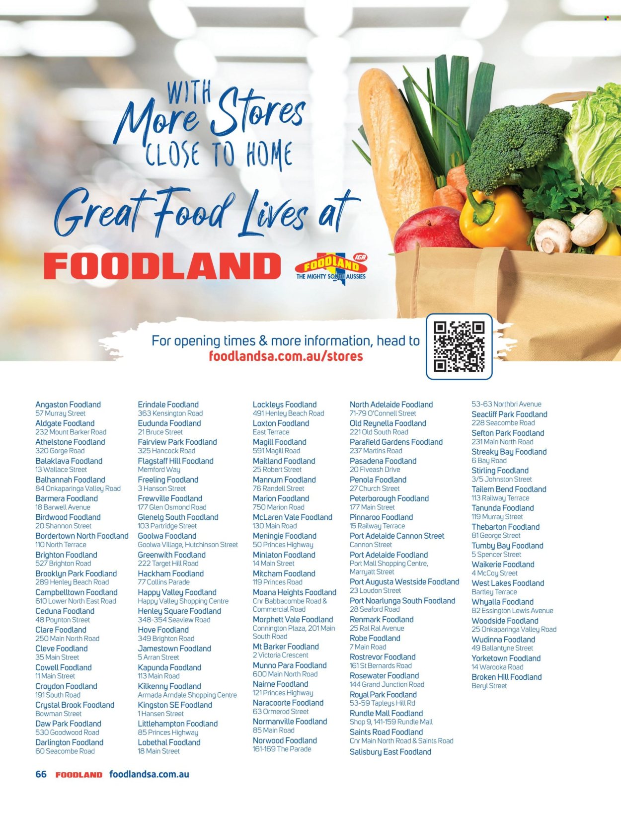 Foodland catalogue. Page 66