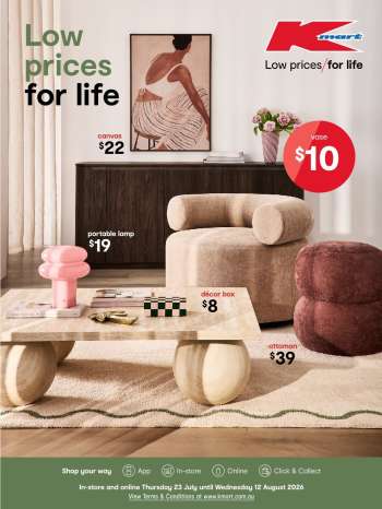 thumbnail - Kmart catalogue - Low prices for life
