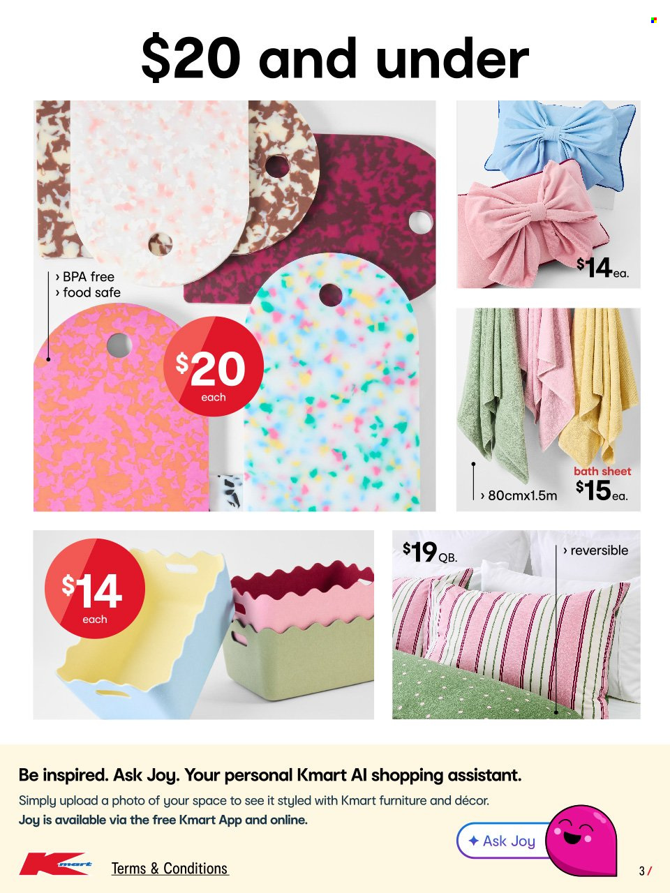 Kmart catalogue - 23 Jul 2026 - 12 Aug 2026. Page 3