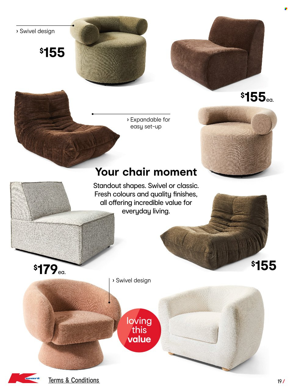 Kmart catalogue - 23 Jul 2026 - 12 Aug 2026. Page 19