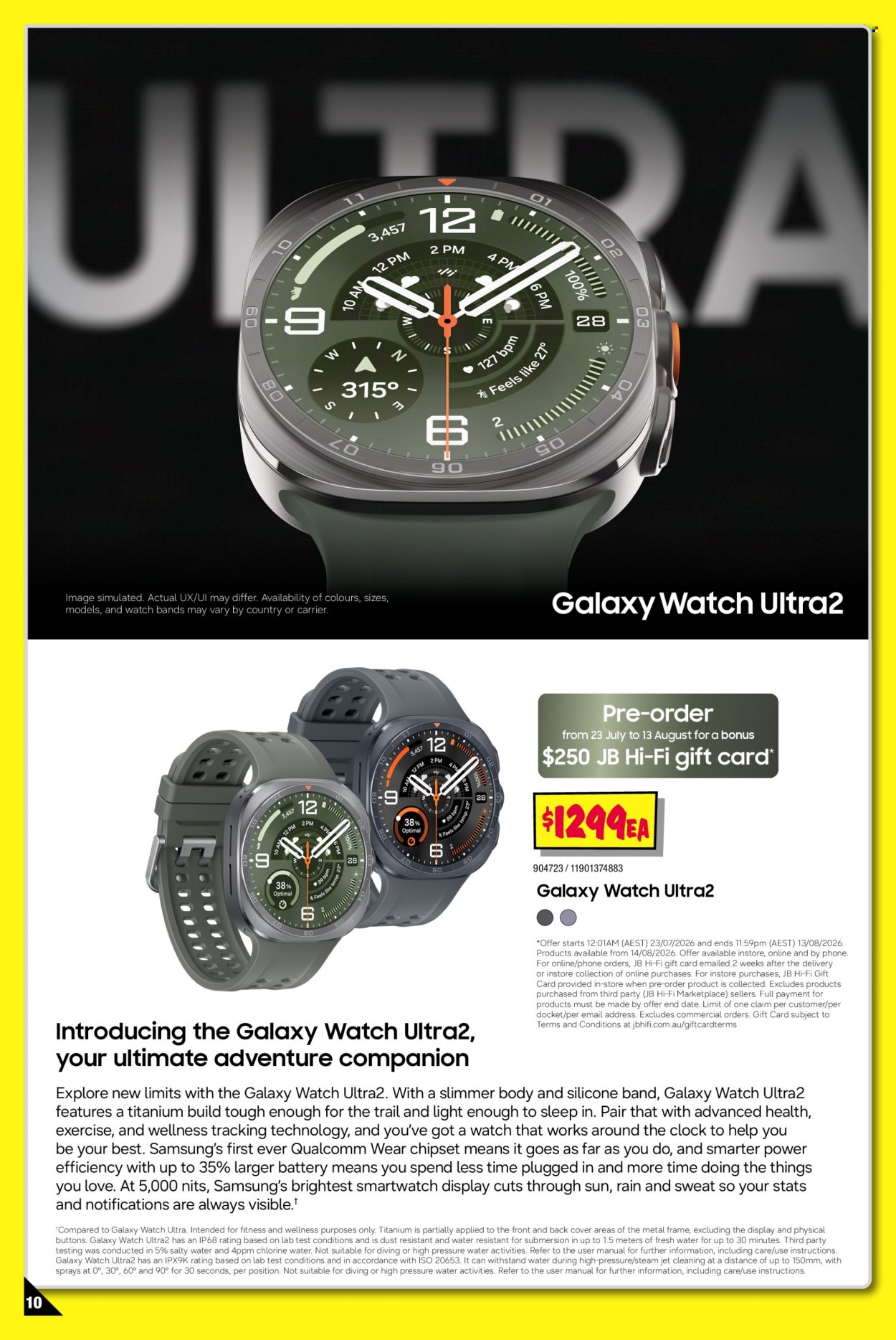 JB Hi-Fi catalogue - 23 Jul 2026 - 13 Aug 2026. Page 10