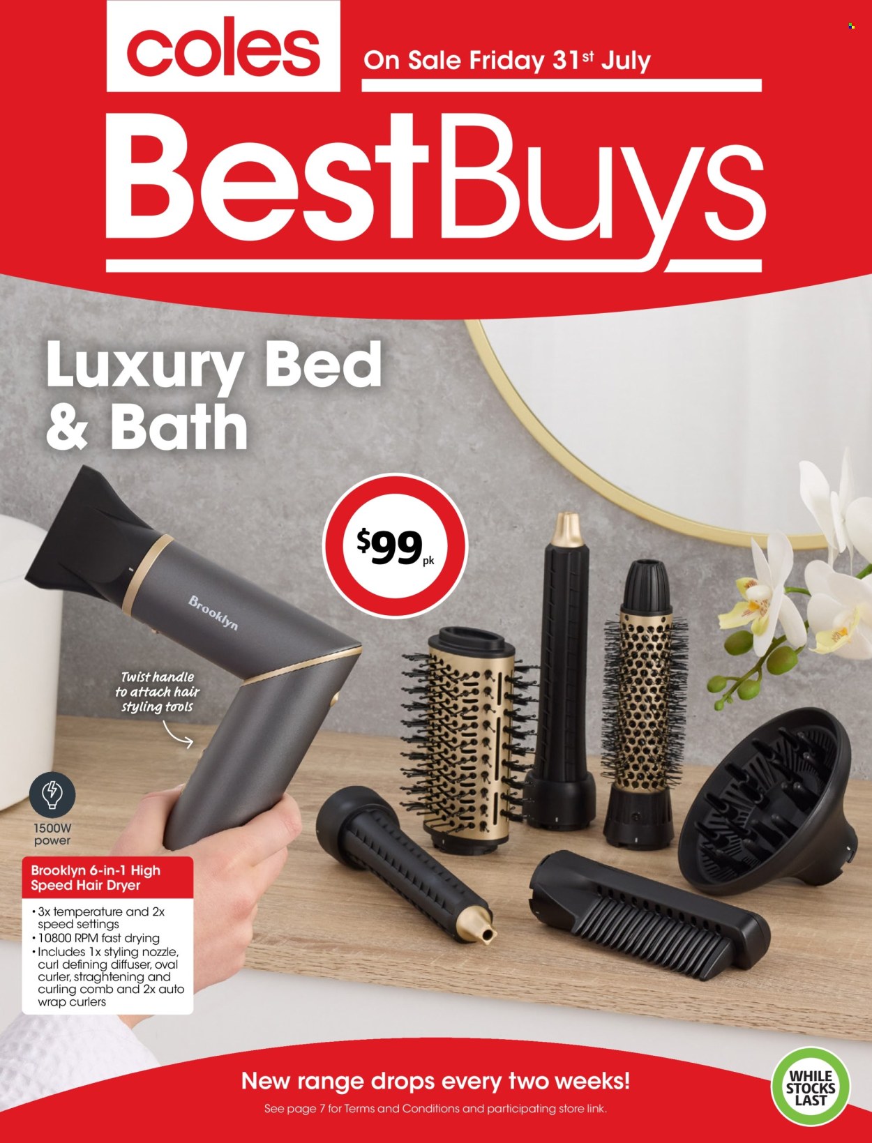 Coles catalogue - 31 Jul 2026 - 13 Aug 2026. Page 1