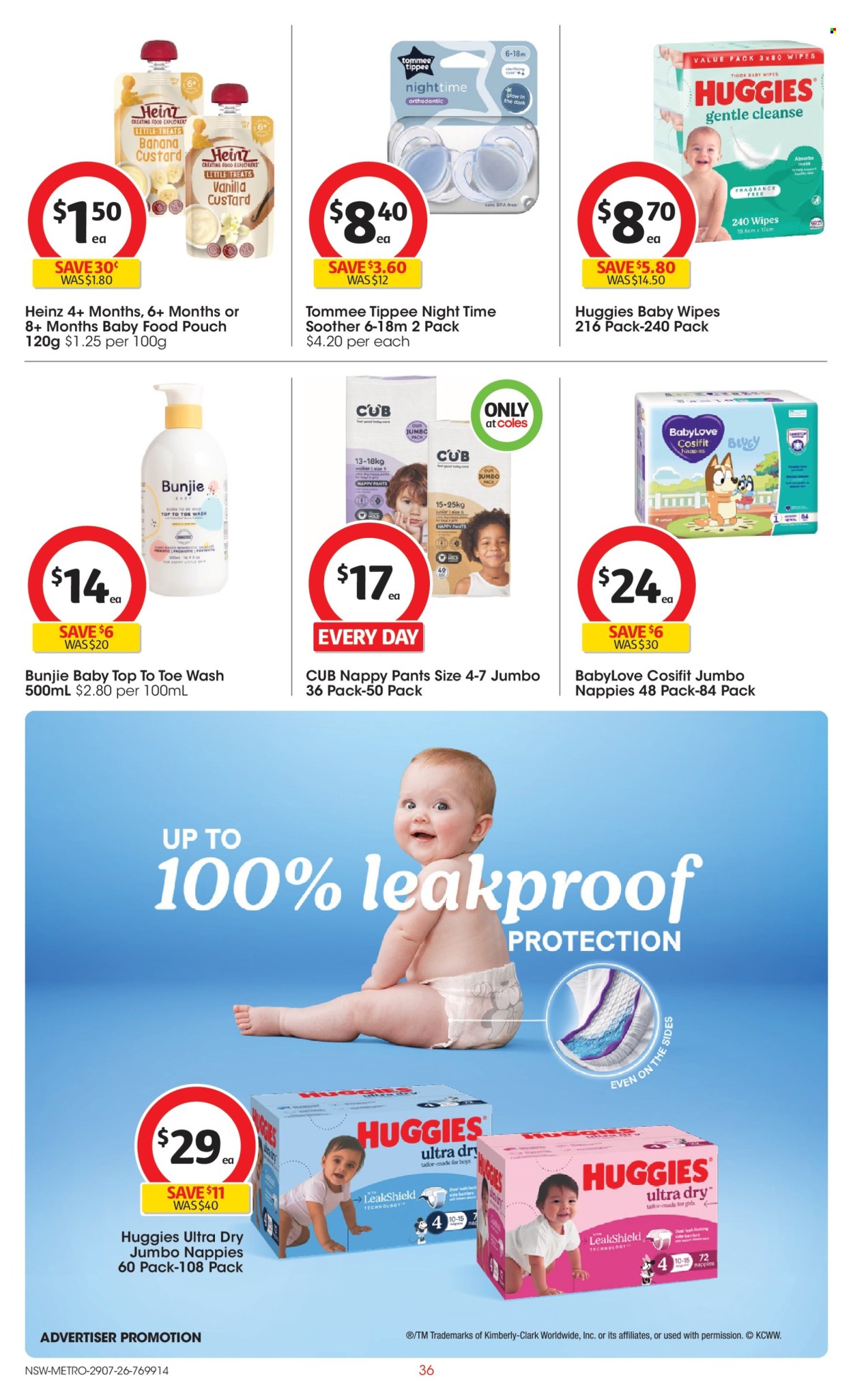 Coles catalogue - 29 Jul 2026 - 4 Aug 2026. Page 36