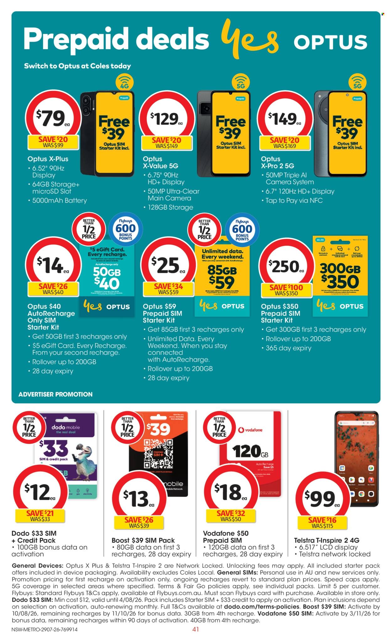 Coles catalogue - 29 Jul 2026 - 4 Aug 2026. Page 41