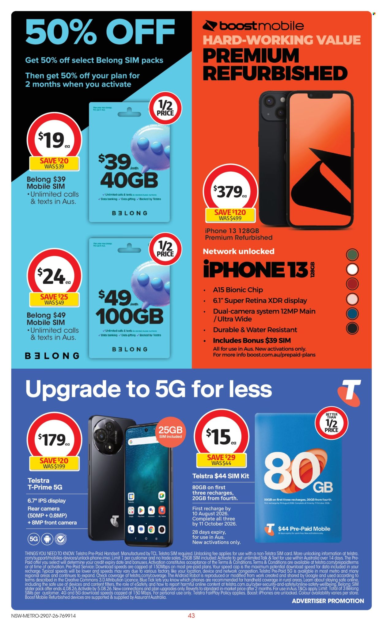 Coles catalogue - 29 Jul 2026 - 4 Aug 2026. Page 43