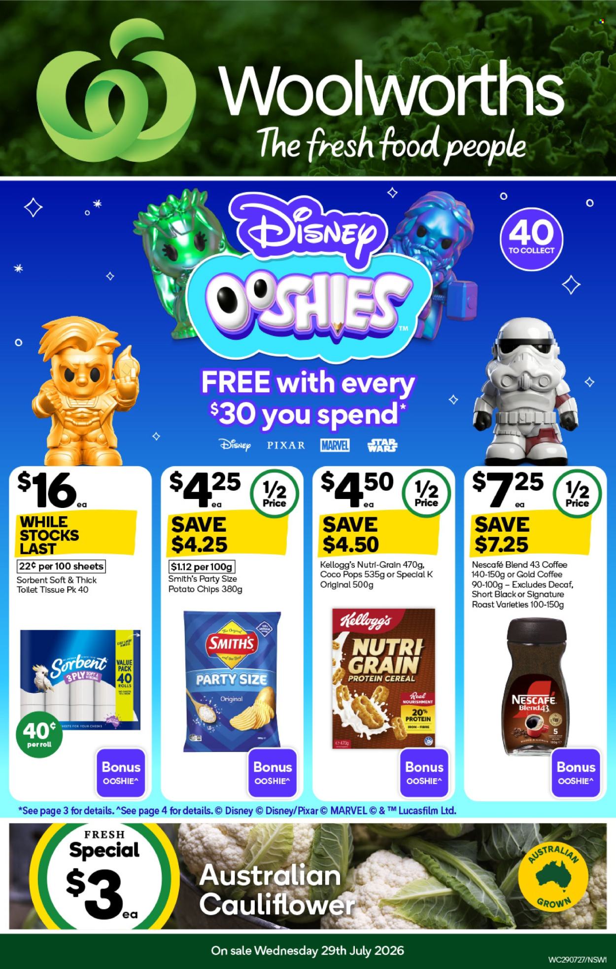 Woolworths catalogue - 29 Jul 2026 - 4 Aug 2026. Page 1
