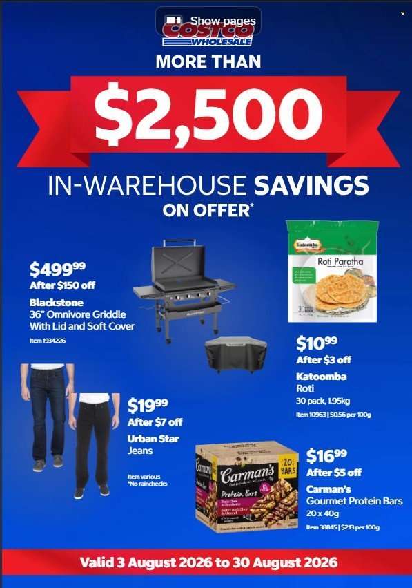 Costco Catalogue - 3 Aug 2026 - 30 Aug 2026.