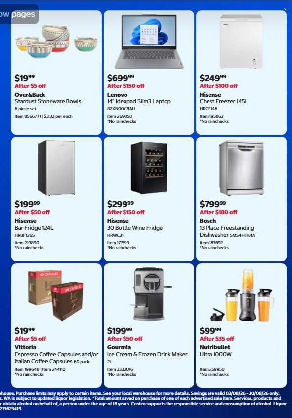 Costco catalogue - 3 Aug 2026 - 30 Aug 2026. Page 3