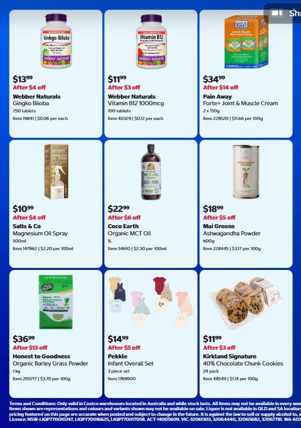 Costco catalogue - 3 Aug 2026 - 30 Aug 2026. Page 6
