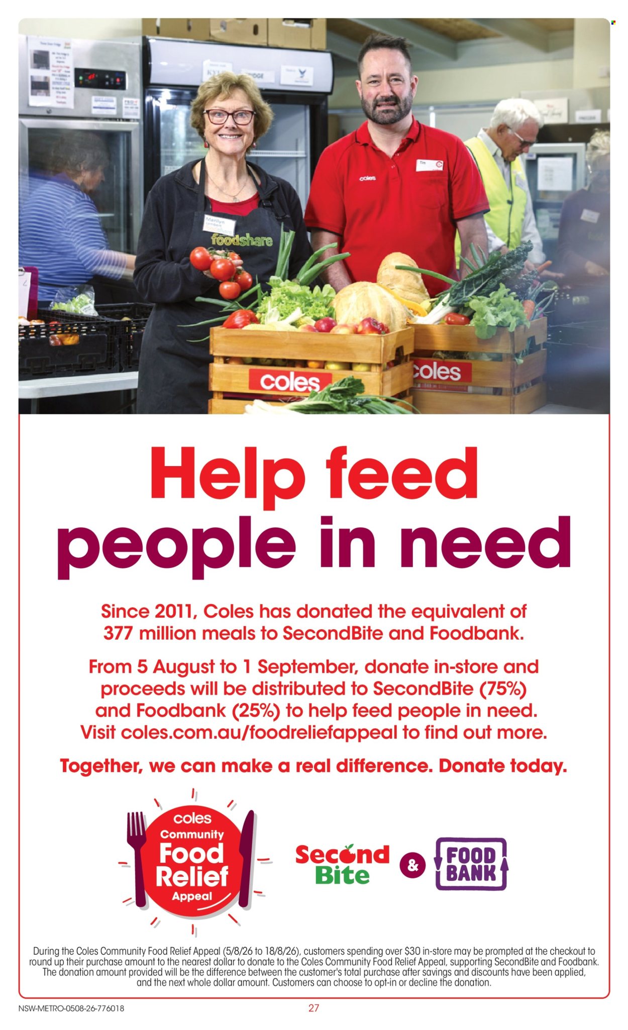 Coles catalogue - 5 Aug 2026 - 11 Aug 2026. Page 27
