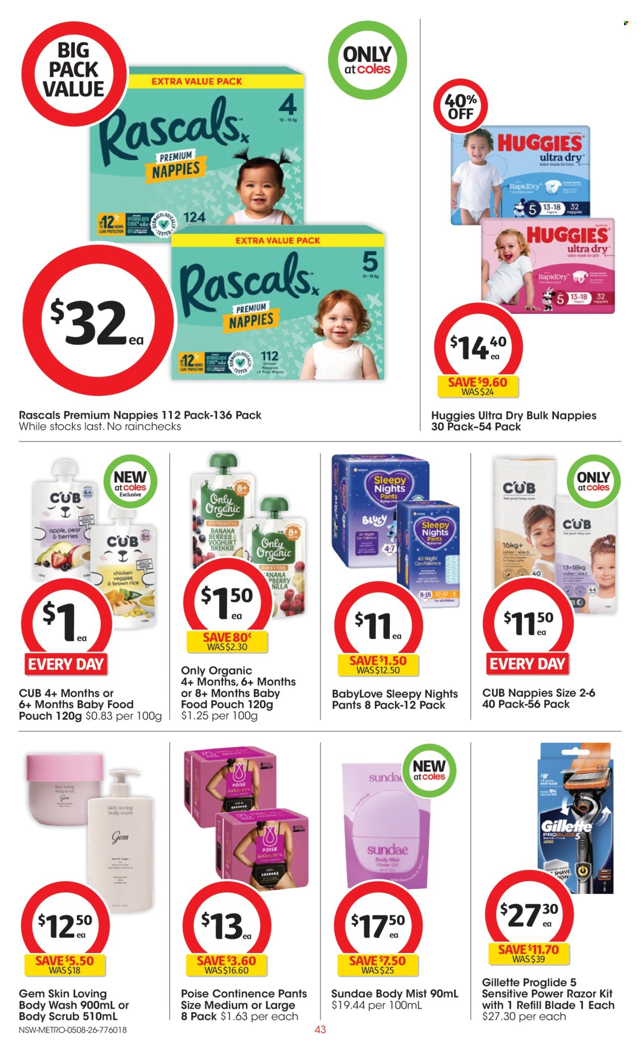 Coles catalogue - 5 Aug 2026 - 11 Aug 2026. Page 43