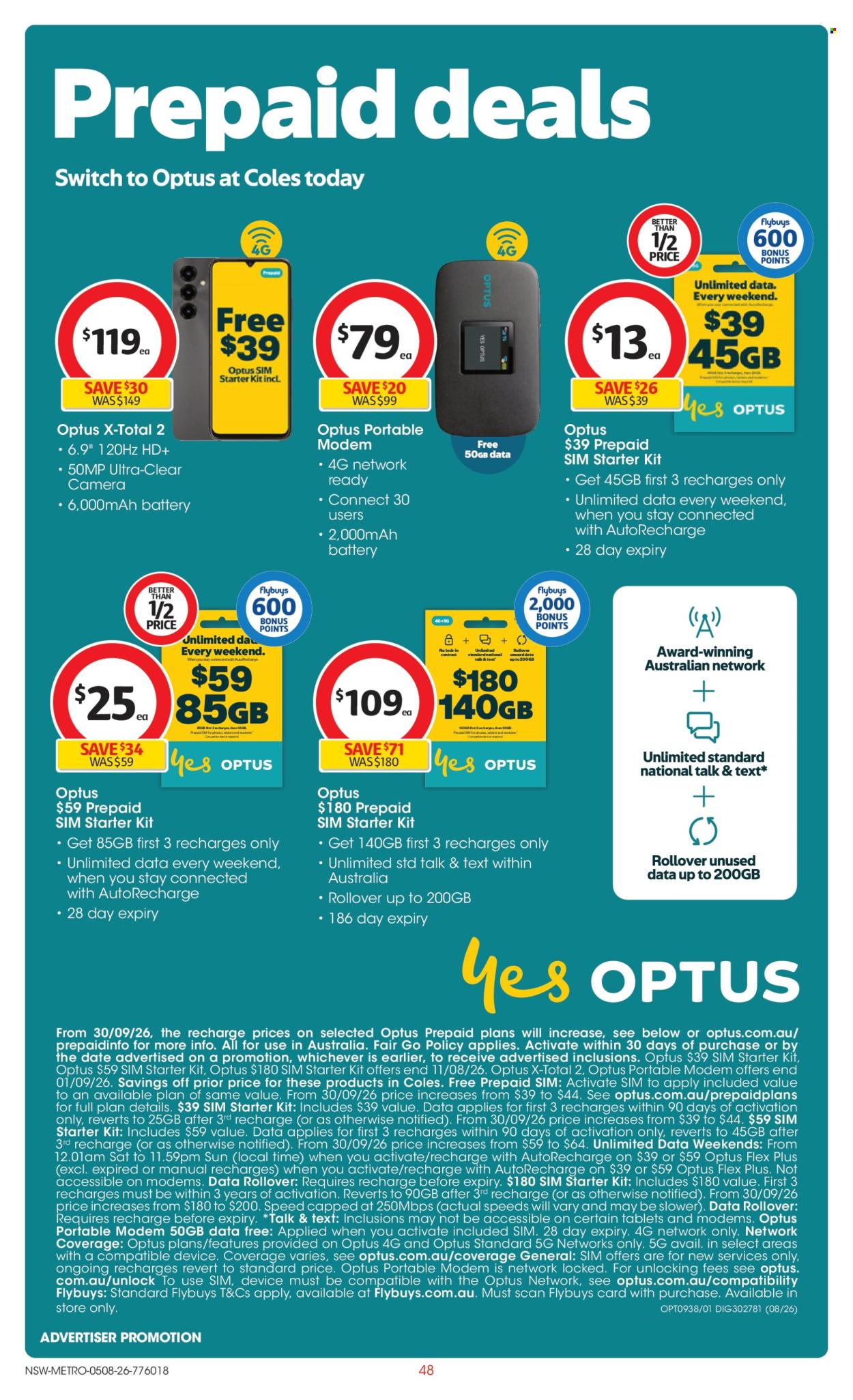 Coles catalogue - 5 Aug 2026 - 11 Aug 2026. Page 48