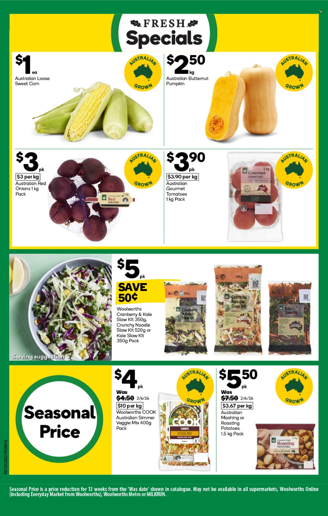 Woolworths catalogue - 5 Aug 2026 - 11 Aug 2026. Page 16