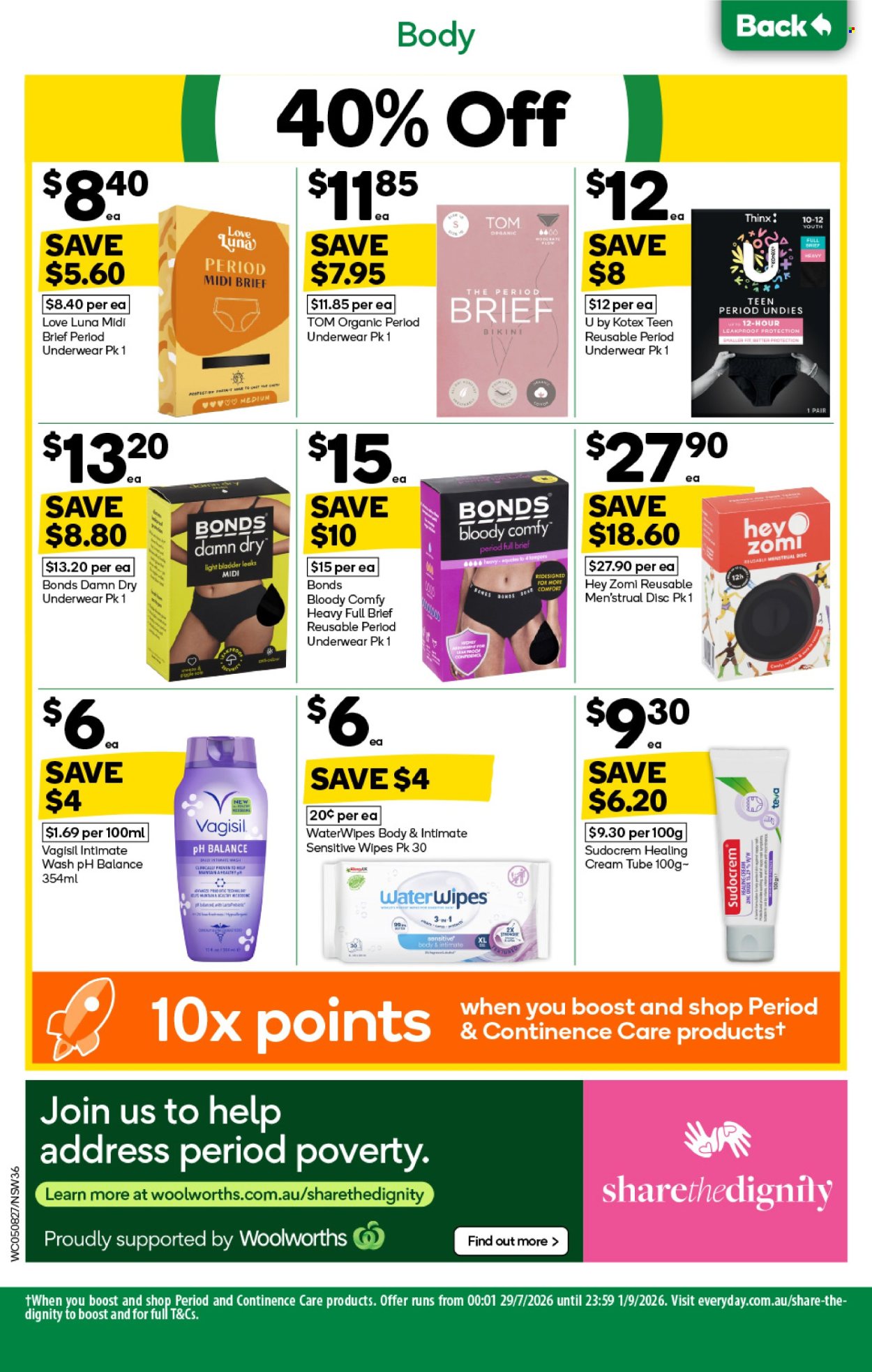 Woolworths catalogue - 5 Aug 2026 - 11 Aug 2026. Page 36