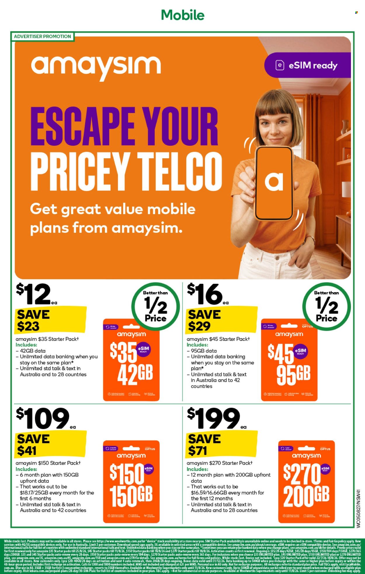 Woolworths catalogue - 5 Aug 2026 - 11 Aug 2026. Page 41