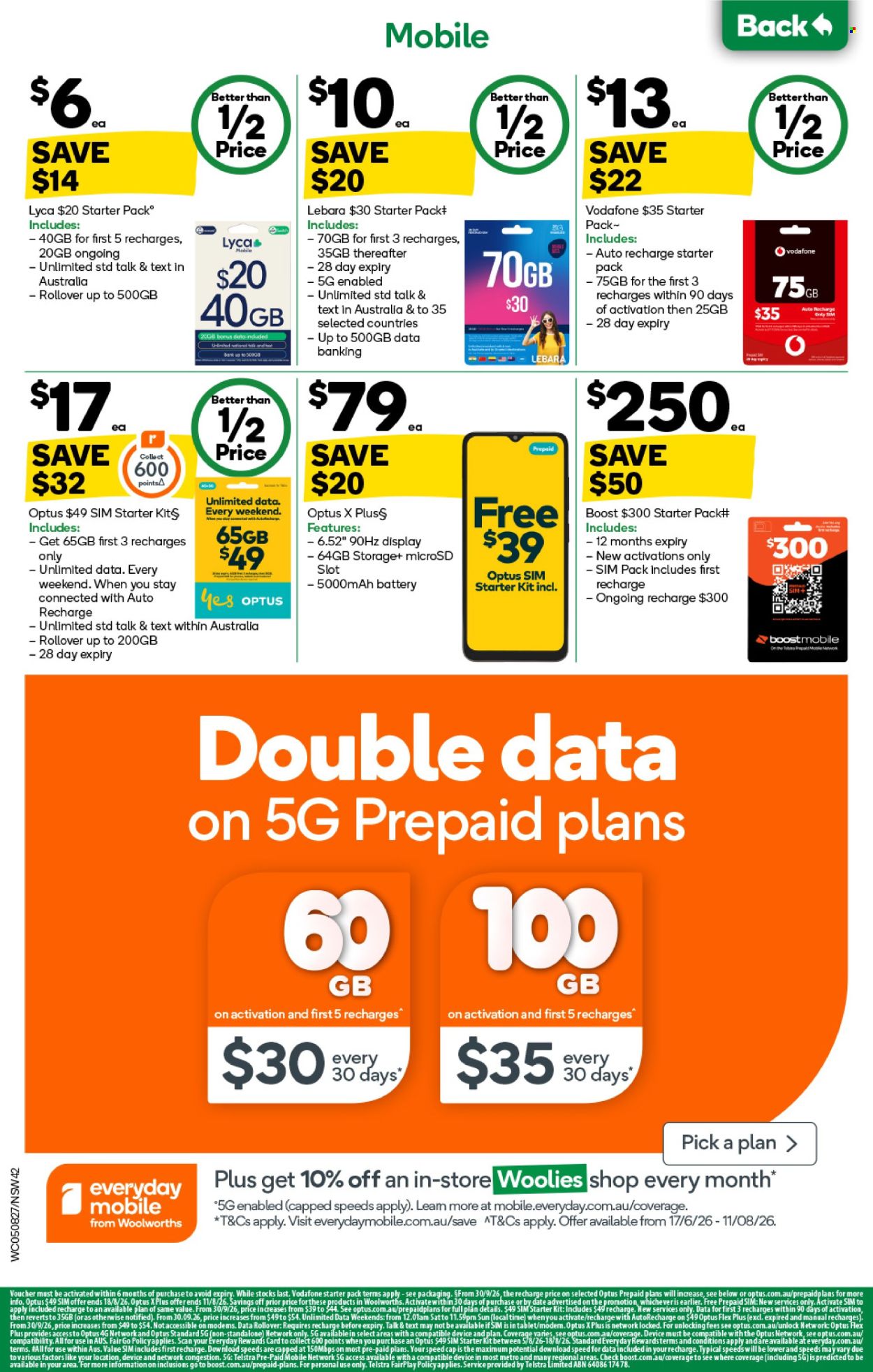 Woolworths catalogue - 5 Aug 2026 - 11 Aug 2026. Page 42