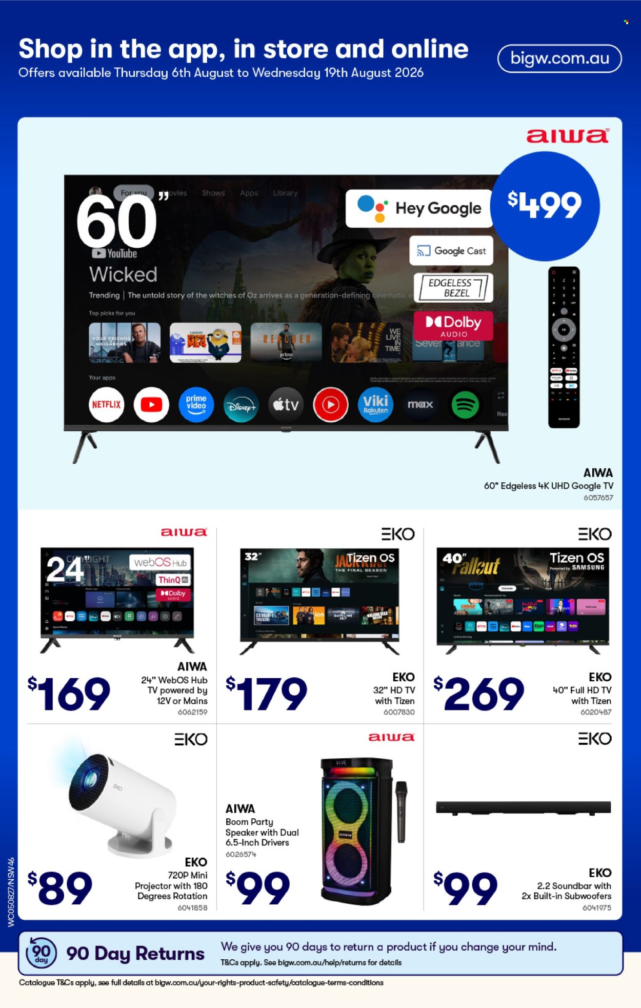 Woolworths catalogue - 5 Aug 2026 - 11 Aug 2026. Page 46