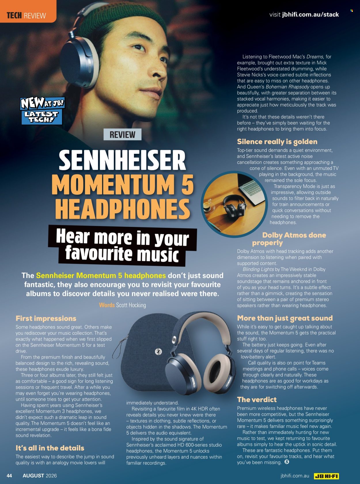 JB Hi-Fi catalogue - 1 Aug 2026 - 31 Aug 2026. Page 44