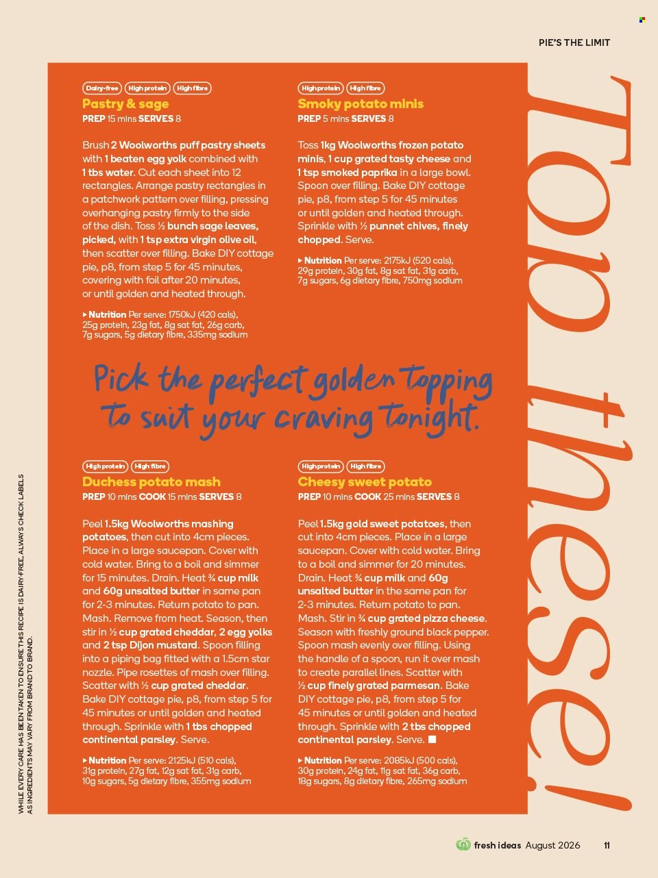 Woolworths catalogue - 1 Aug 2026 - 31 Aug 2026. Page 11