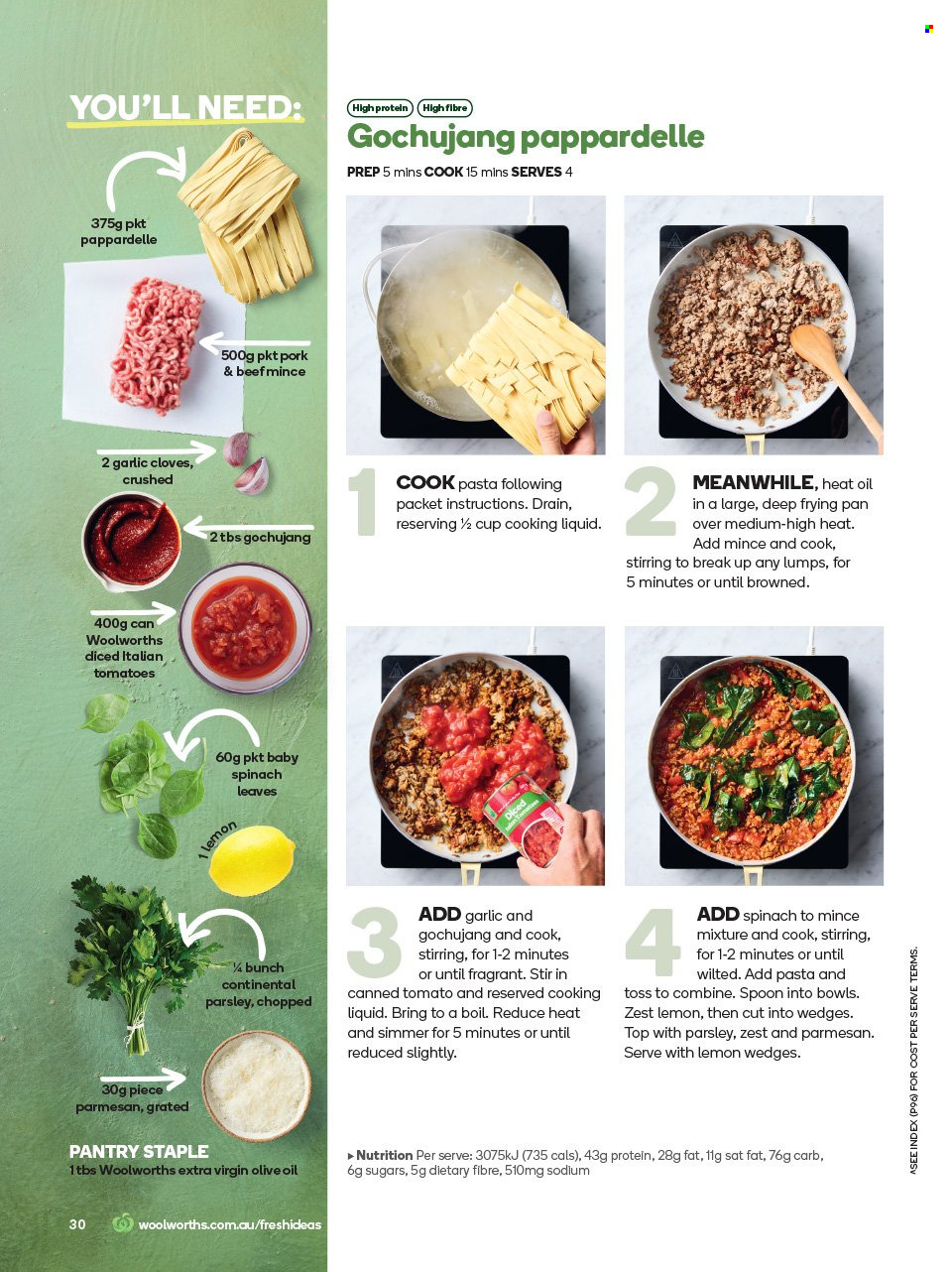 Woolworths catalogue - 1 Aug 2026 - 31 Aug 2026. Page 30