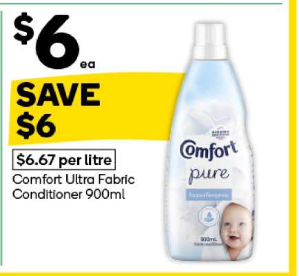 Comfort Ultra Fabric Conditioner 900ml