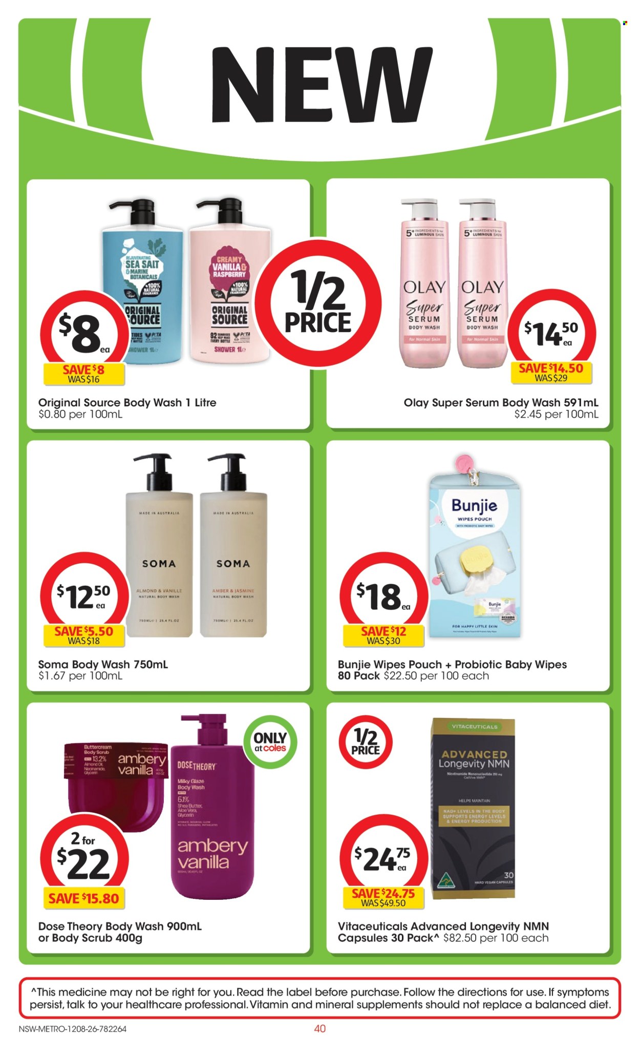 Coles catalogue - 12 Aug 2026 - 18 Aug 2026. Page 40