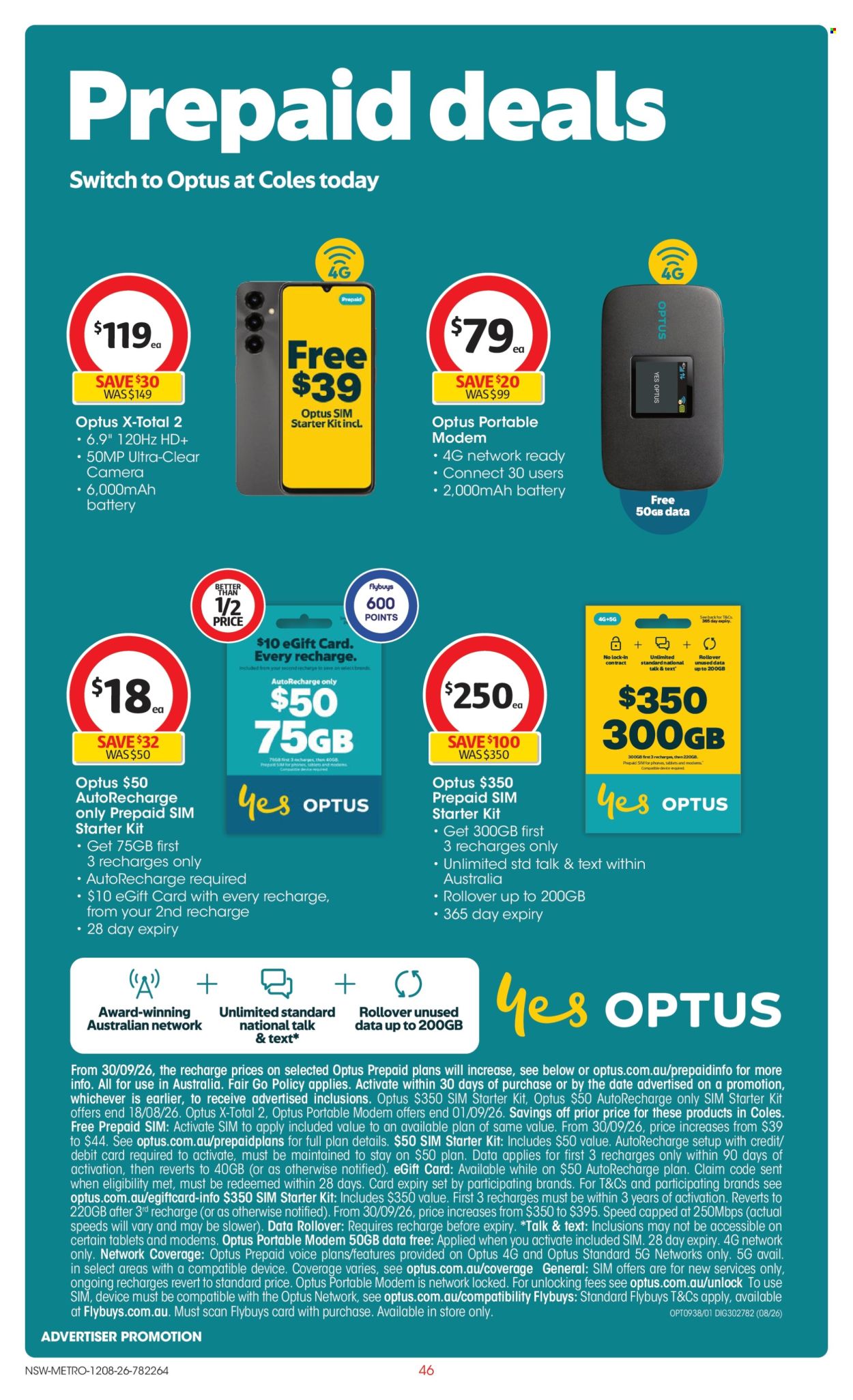 Coles catalogue - 12 Aug 2026 - 18 Aug 2026. Page 46