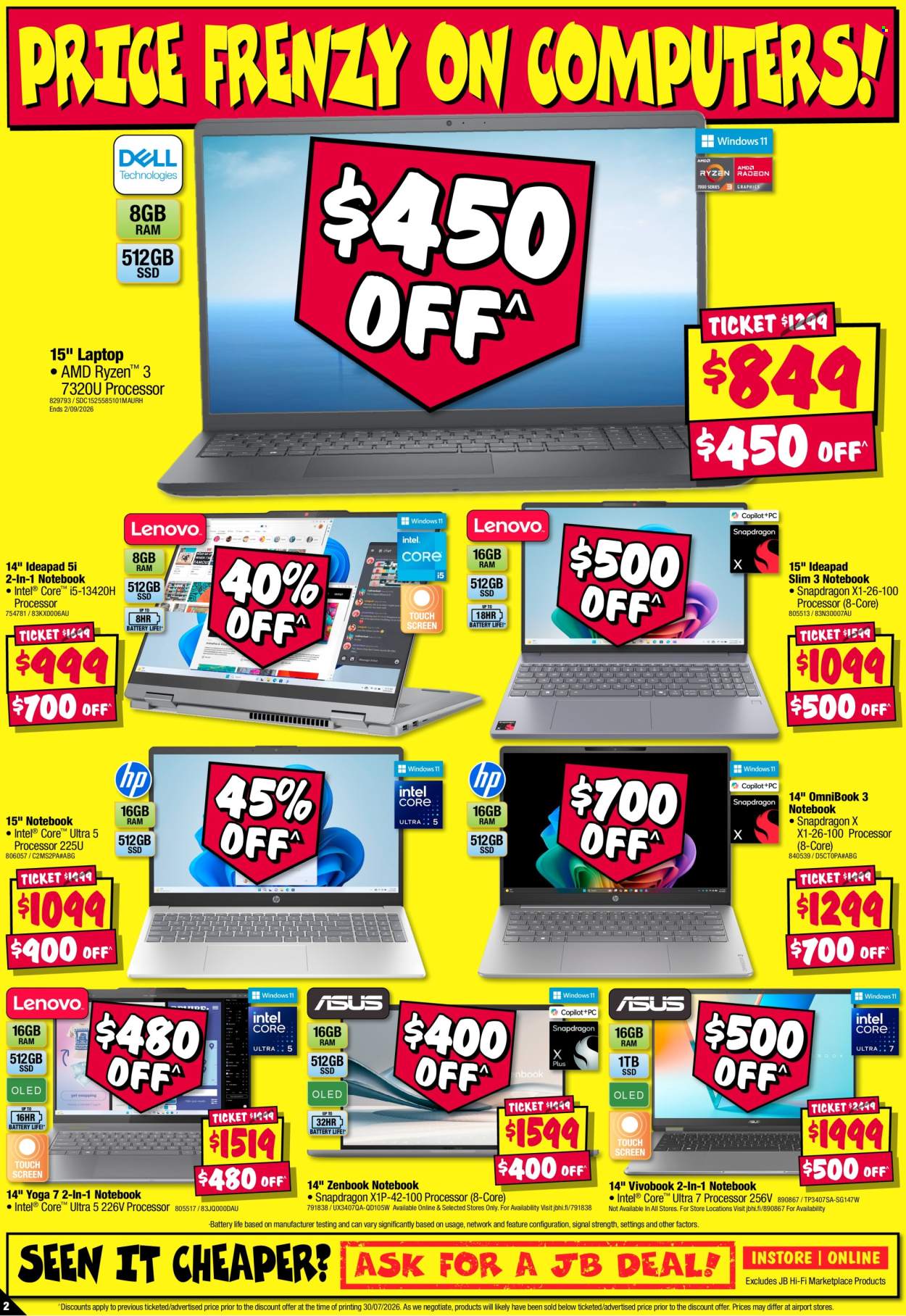 JB Hi-Fi catalogue - 13 Aug 2026 - 26 Aug 2026. Page 2