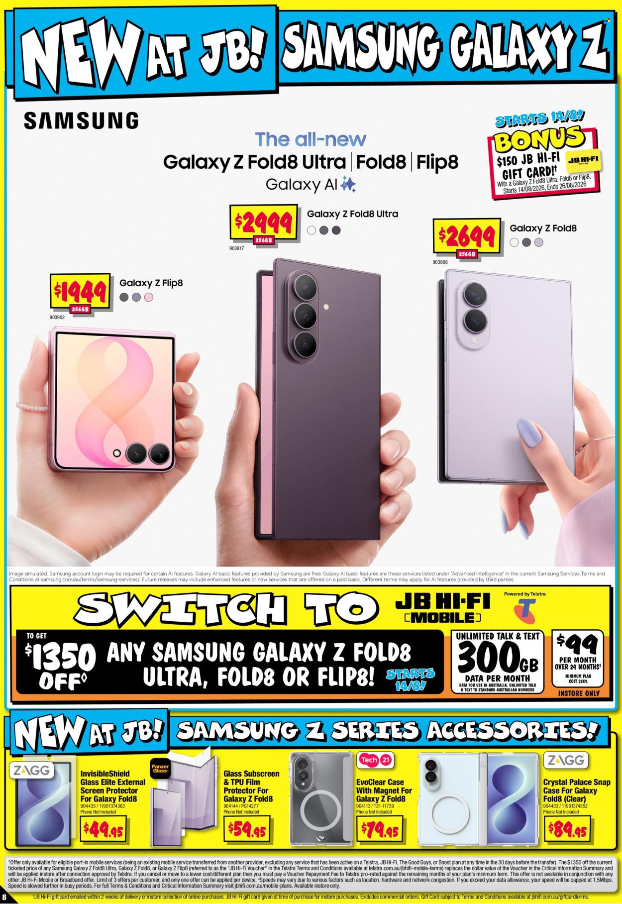JB Hi-Fi catalogue - 13 Aug 2026 - 26 Aug 2026. Page 8
